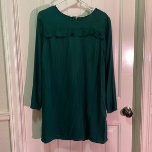 Green long sleeved Old Navy Dress